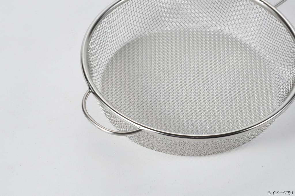 Takagi TAKAGI Frying Pan Strainer for 22cm and 24cm Frying Stackable for and Deep Stainless Kitchen Made in Japan Pans, Boiling, Draining, Frying,