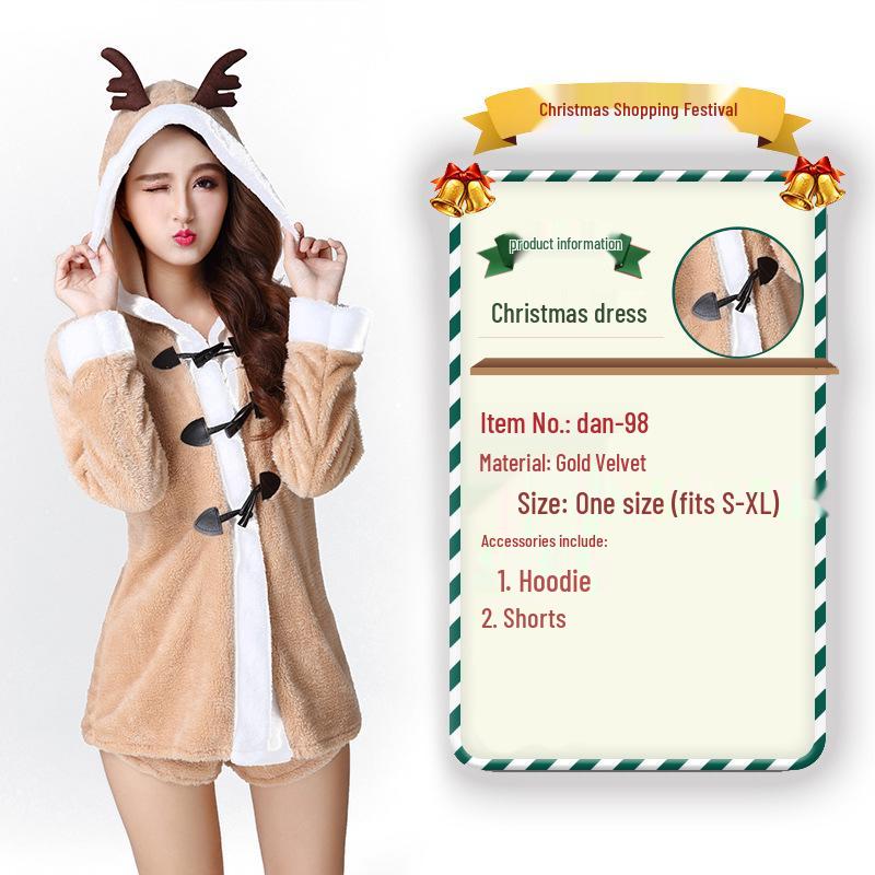 2023 Weihnachtsmann Weihnachtskostüm und Cosplay-Outfit-Set