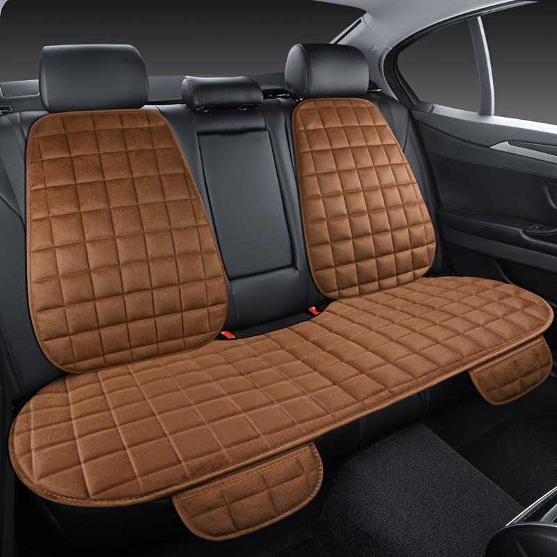 3Sets Car Seat Covers, Car Seat Covers Include 1 Pair of Rear Seat Cushions and 2 Rear Seat Covers, Universally Suitable for 90% of Vehicles,Suvs,Cars