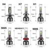 2Pcs LED Car Headlight H4 H7 H1 H8 H9 H11 9005 9006 HB4 6000K 50000LM Auto LED Lamp