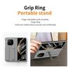 For Huawei Mate X6 Case Kickstand Wristband PC Phone Cover with Tempered Glass Film