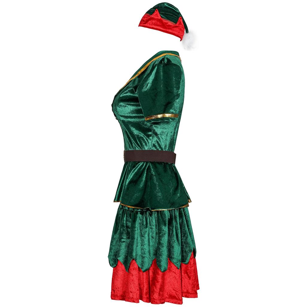 Unisex Weihnachts-Kostümset 2026 - Rollenspiel-Outfits für Paare (M-XL)