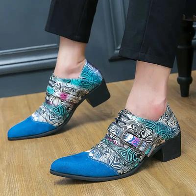 Scarpe Formali Colorate da Uomo Mocassini Blu Tennis Uomo Marche Originali Sneakers Sportive Piatte Dropshipping Tenisky