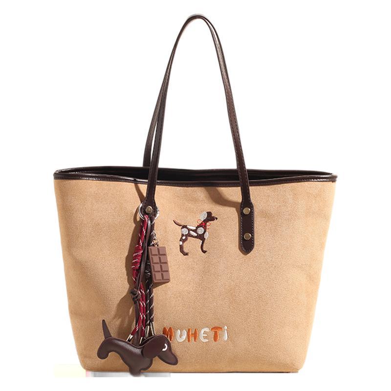 Women's 2025 Small Commuter Tote - Stylish Shoulder Bag for College Students