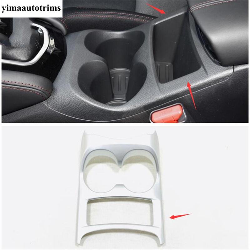 Center Console Gear Shift Box Panel Water Cup Holder Frame Cover Trim For Nissan Qashqai J11 2014 -  Accessories Interior
