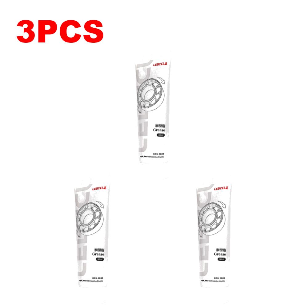 1-3PCS Bicycle Aluminum Grease 50ml MTB Bikes Lubricant Set Ball Bearing Hub Grease Bicycles Oil Lubricant Cycling Repair Tools