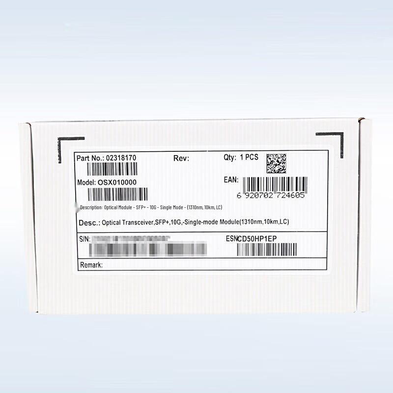 Huawei OSX010000 10 Gigabit Single Mode Fiber Optic Module