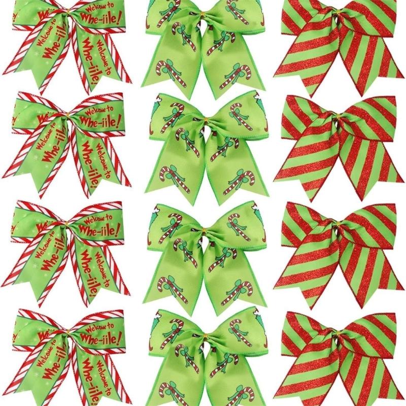 Christmas Candy Yard Decoration Ribbon For Indoor Outdoor Decor