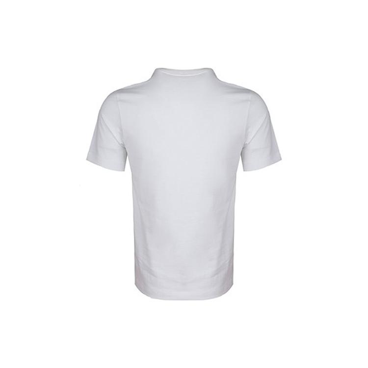 Nike T Shirts Men's White Crew Neck Moderate Straight Fit CT6313-100