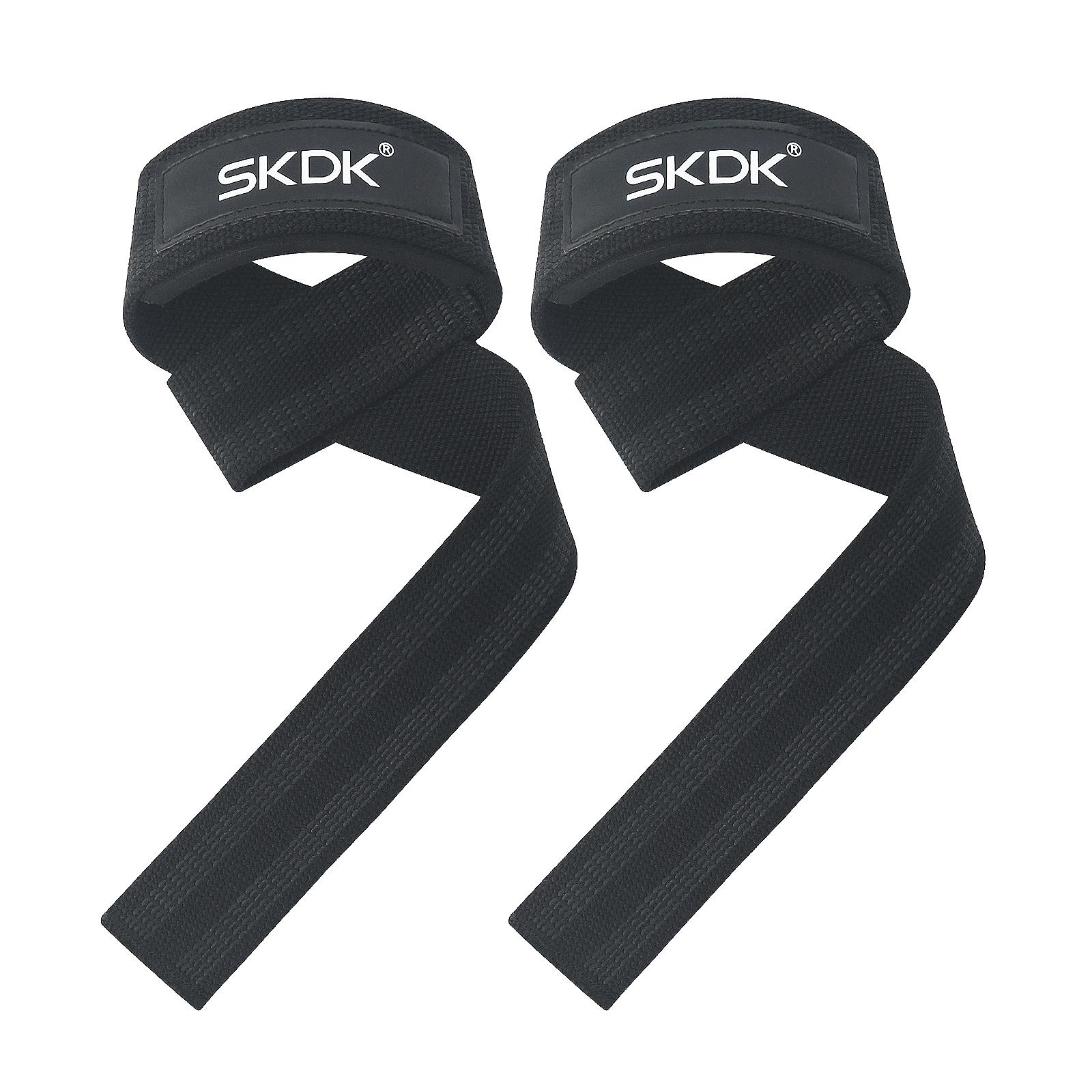 Black Latex Wrist Straps Weightlifting with Resistance Pad Non-slip Gym Wrist Wraps Exercise Fitness Wrist Wraps чёрный