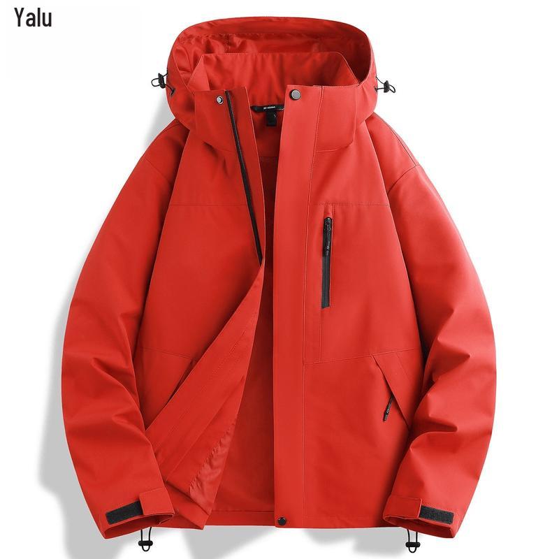 Yalu Unisex Outdoor 3-in-1 Windproof Waterproof Hooded Jacket S