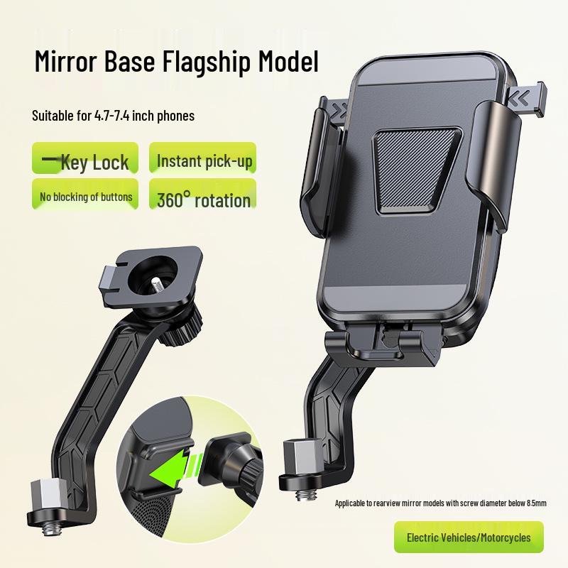 BlackTech Multi-Functional Bluetooth Car Phone Holder & Speaker with Wireless Charging