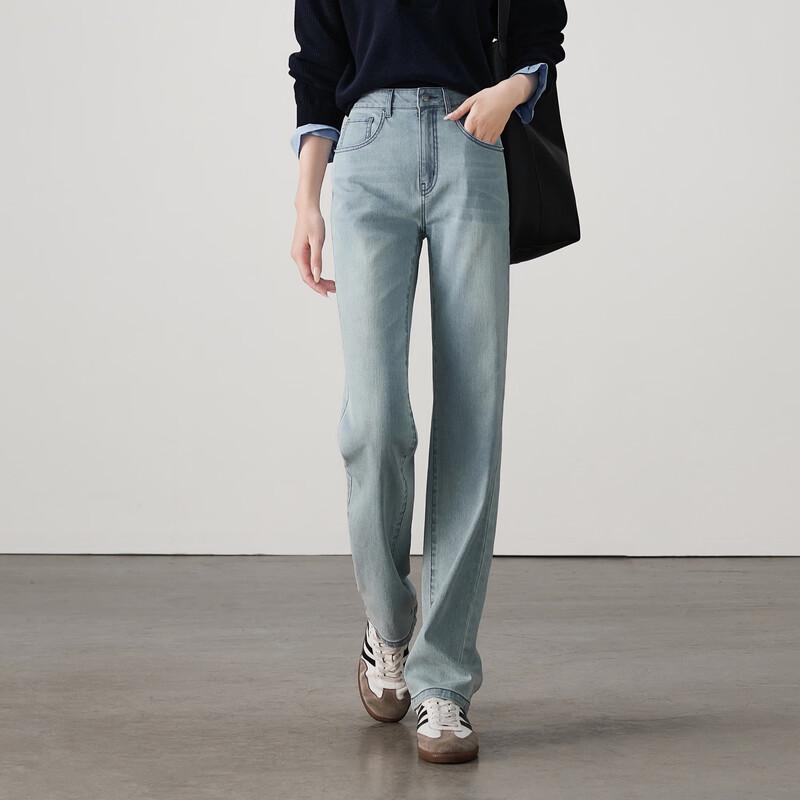 

SOFSIL Women s High-Waisted Straight-Leg Jeans XL