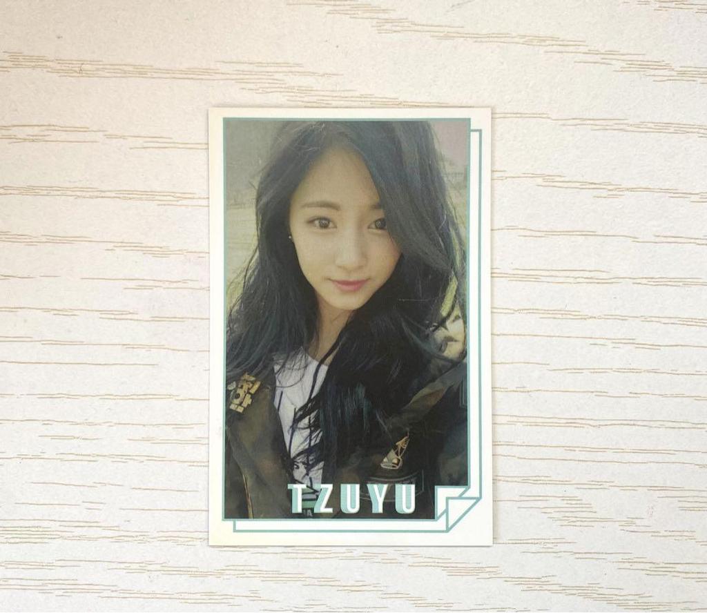 [USED] TWICE Thailand Edition PAGE TWO Trading Card TZUYU