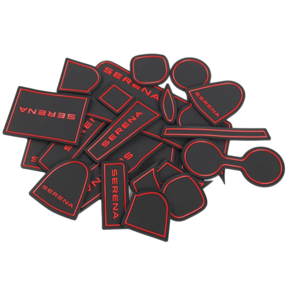 

LEXLEYS Nissan Serena C28 Series Специальные резиновые коврики для дверных карманов и слотов, SERENA Console и e-Power/8-местный, Коврики, Коврики, Коврики, 23 штуки