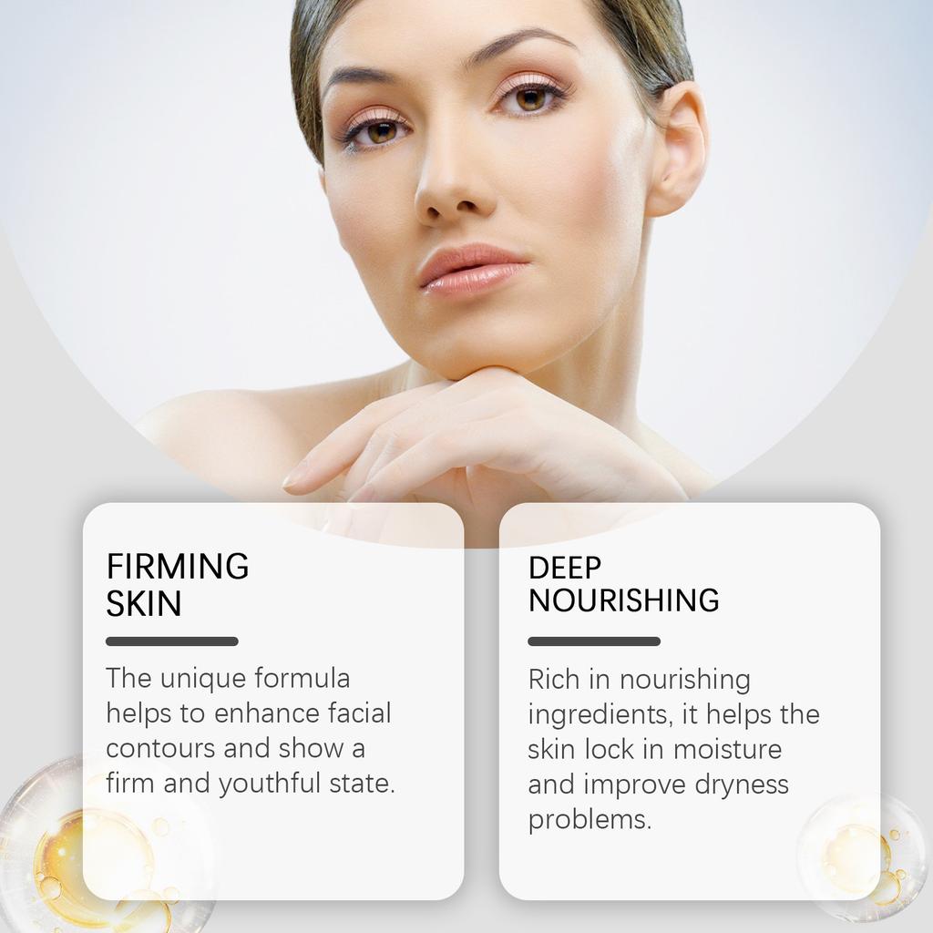 Hyaluronic Firming And Moisturizing Cream Deeply Nourishes, Reduces Fine Lines And Improves Sagging Problems.