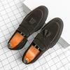 2025 New Spring Suede Loafers Suede for Men Dress Shoes Luxury Brand Mens Comfortable Spring Classic Wedding Men Casual Shoes