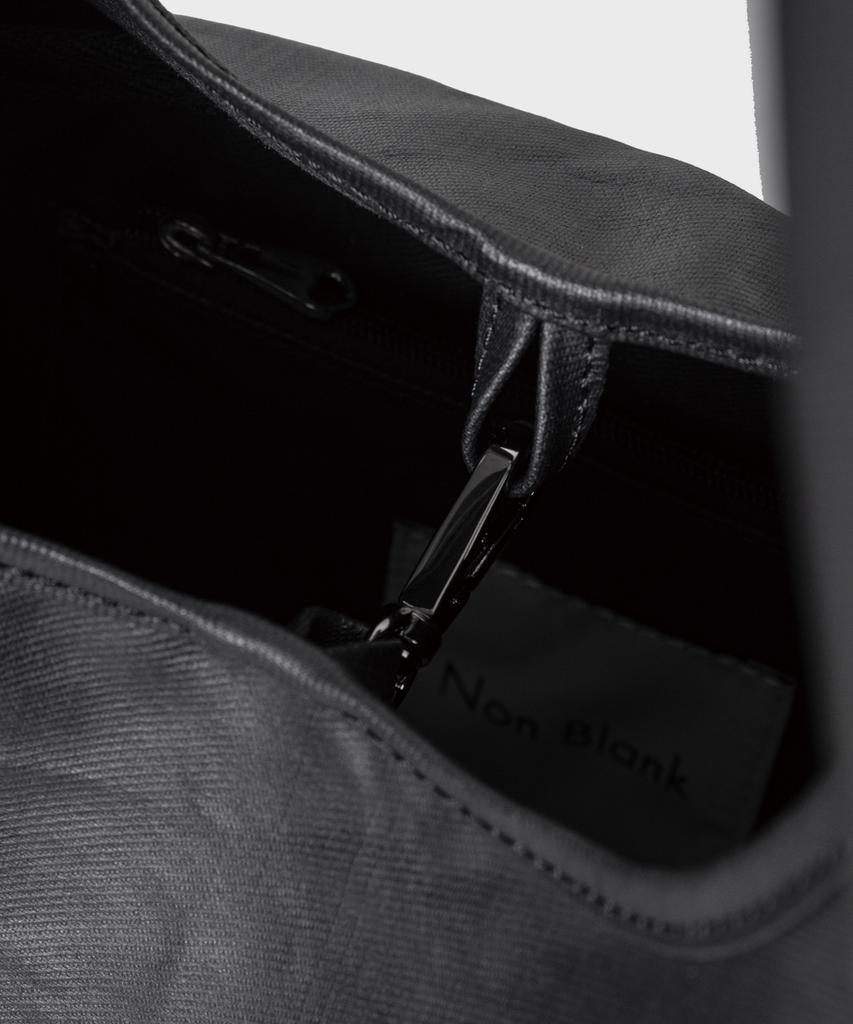 Nonblank Coated Tote Bag_Black