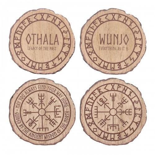 Something Different Norse Mythology Wood Coasters (Pack of 4)
