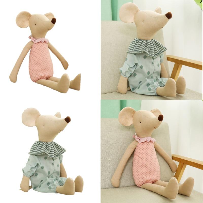 Xinlai Direct Sale Ins Dressing Couple Plush Toy Cute Belly Mouse Doll Girly Mouse Doll