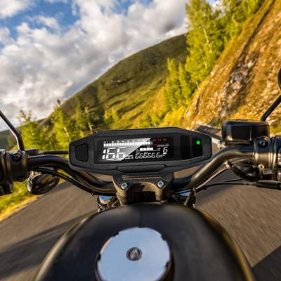 Digitaler Kilometerzähler Instrumentenanzeige Mit Blinkeranzeige Motorrad Tacho Ölstandsanzeige Drehzahlmesser Universal