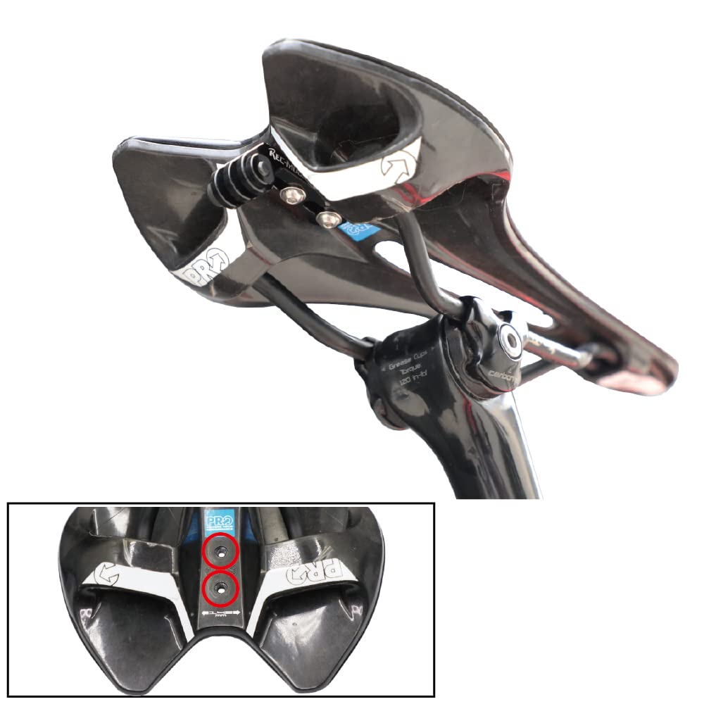 (REC MONT) Držák sedla pro Shimano Pro [PRO-SDGP] sedla SHIMANO, STEALTH, GRIFON, FALCON, TURNIX, VOLTURE s otvory pro šrouby (otvory pro hmoždinky)