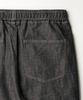 JEMUT World Summer Non-Faded Elastic Waist Denim Pants Black Kjlp2631