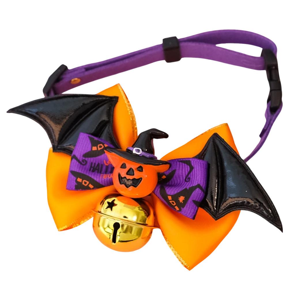 Halloween Pet Tie for Cats and Dogs - Festive Costume Accessory