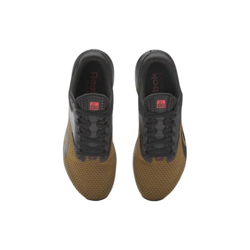 Reebok Nano X3 Unisex Black Court Brown Neon Cherry 100033788