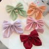 Hairpin Bowknot Shape Easy Attachment Fashionable Hair Bow Clips for Girl