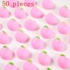 10/30/50Pcs 3.5Cm Stereo Peach Bum Ornament Mobile Phone Decoration Accessories Toy Fun Butt Mochi Squeeze Toys