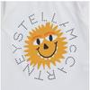 Stella Mccartney Tt8s01 Z0434 101 Sunshine Monster Print Kids Short Sleeve Tee