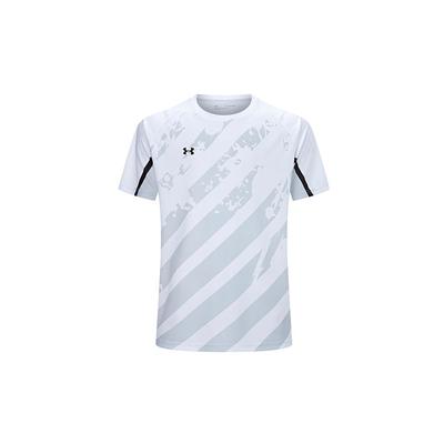 Simple Logo Print Daily Fitness Cycling Short Sleeve T-Shirt Unisex Tops White 24500504-100