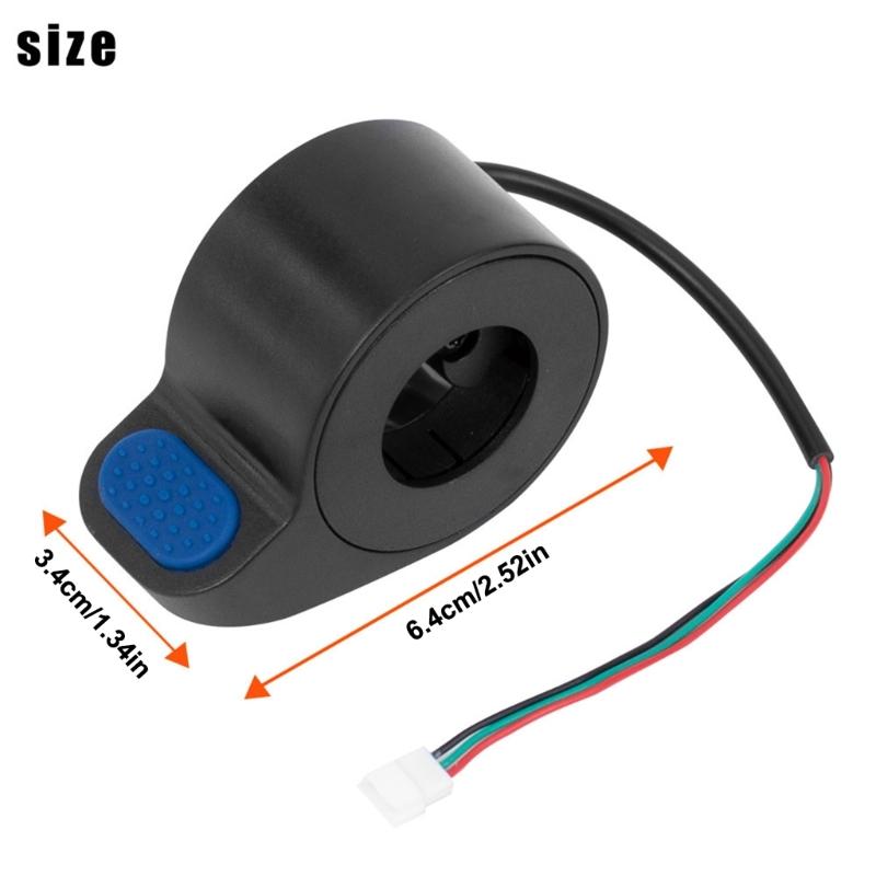 Electric Scooter Finger Triggers Gearshift Speed Part Accelerators Grip Electric Scooter Thumb Throttle Accelerators