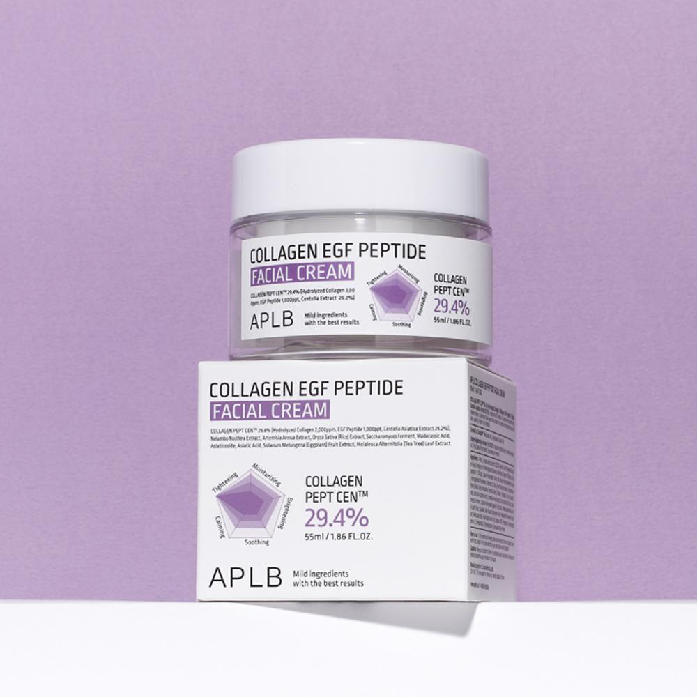 APLB Collagen EGF Peptide Facial Cream 55ml - Firming Elasticity, Korean