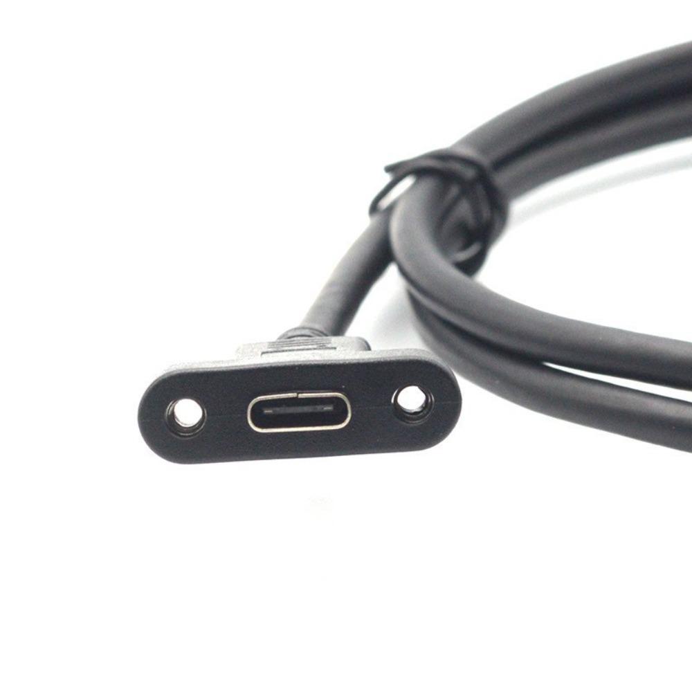 Type C USB-C Extension Line Type C Extension Cable Lock Connector Cable USB-C Male To Female Cable