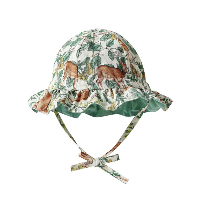 EMXEE Kids Floral Sun Protection Hat L (3-6Y)