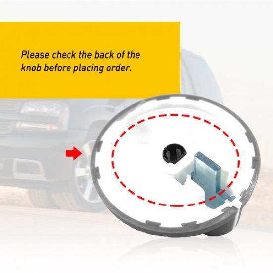 3x Control Knobs Dials Heater A/C Fan Set Fit for 1998-2004 Chevy S-10 /Blazer