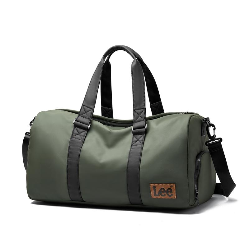 

New Lee PVC Gym Bag, Handbag, Crossbody Bag Large Unisex Olive Green LE230033M-417 51*22*28CM