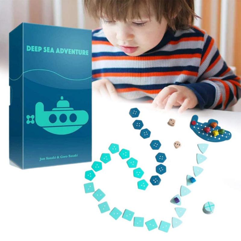 Funny Kids Early Education Game 2 -6 Players Deep Sea Adventure Board Game Logical Thinking Game Gifts For Kids Family Party Toy