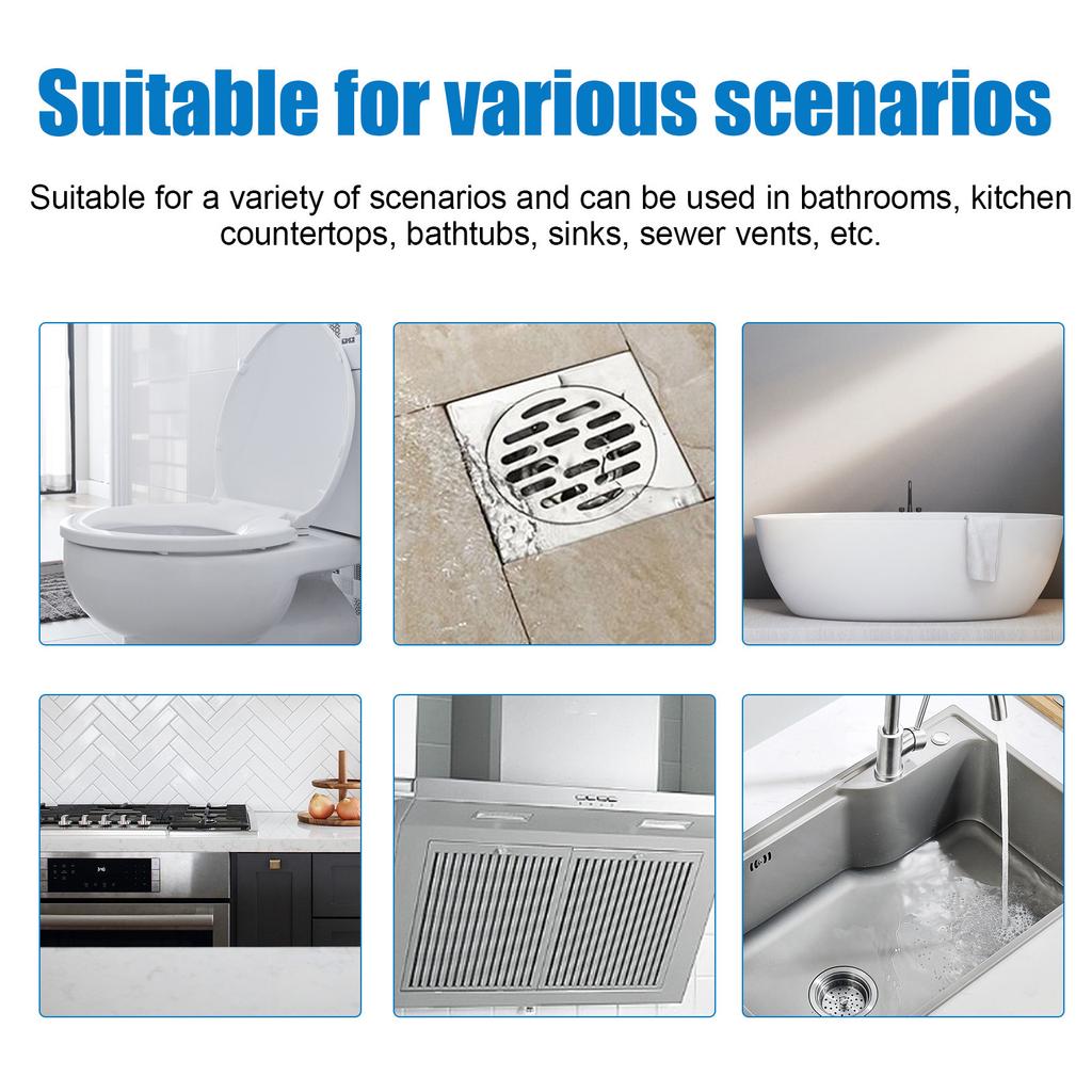 Toilet Cleaner For Daily Cleaning Of Toilet Inner Wall Stubborn Stains And Scale To Remove Odor Foam Cleaning Powder100g