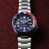 Seiko Uhr Five Sports Sportlicher Stil SBSA003 Herren Silber