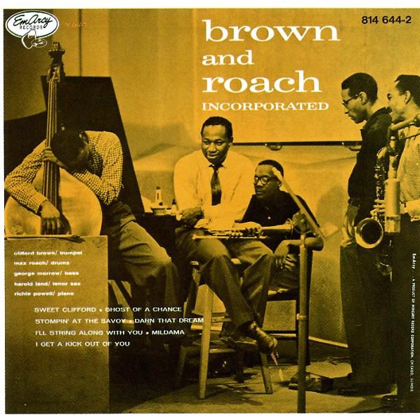 

CD BROWN BROWN - Brown / Roach Inc 8146442 EmArcy US Jazz Б/У