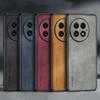 For OnePlus 13 Case Luxury PU Leather Phone Case For One Plus 13 5G OnePlus13 Back Cover Matte Silicone Shockproof Protection