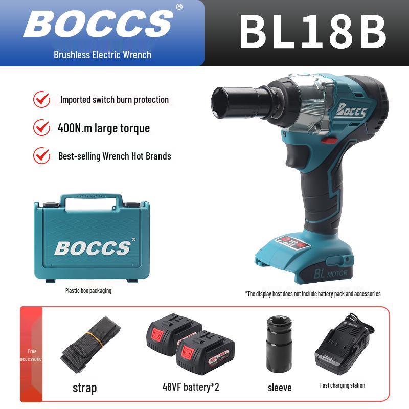 Cordless Multi-Functional Brushless Impact Wrench & Electric Screwdriver Set
