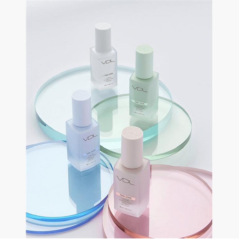 VDL Tone Stain Farbkorrektur-Primer 30ml SPF20 PA++ 4 Farben