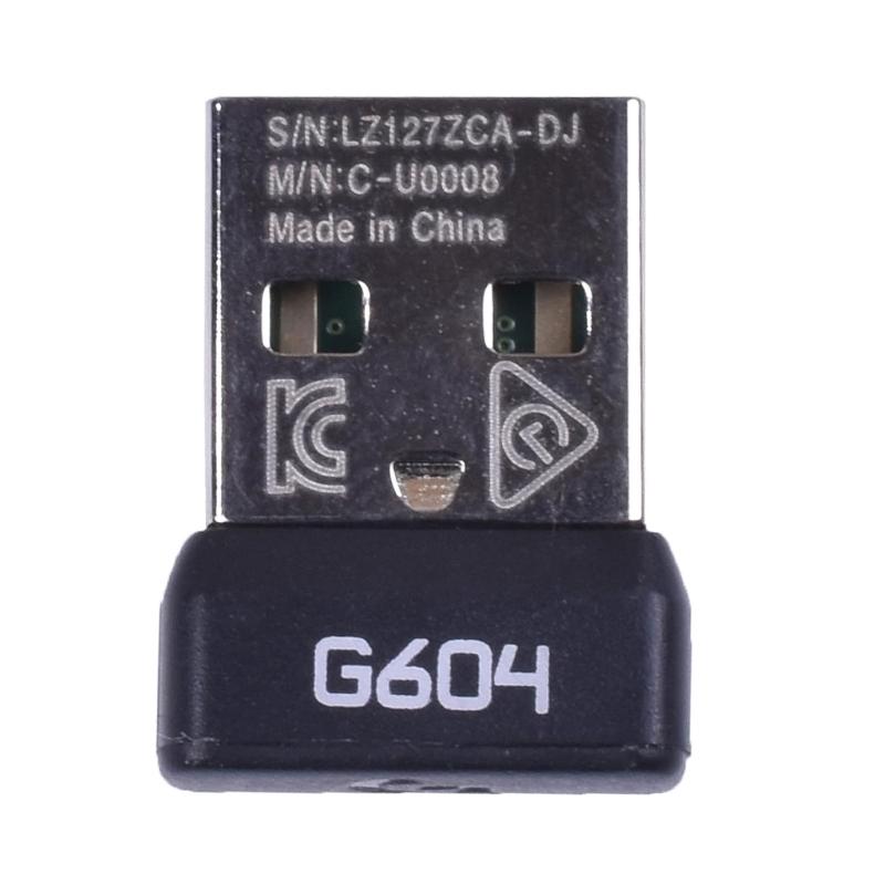 Quick Install Wireless Mouse Receiver Signals Transmitter Compactly Travel Friendly Design for G604 Mouse Connectivity
