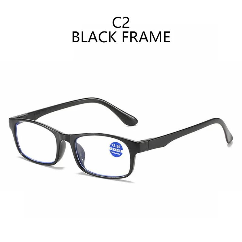 1Pc Magnetic Anti-Blue Light Reading Glasses Women Men Classic Presbyopic Eyeglasses Vision Care Eyewear +1.0~+4.0 Diopter