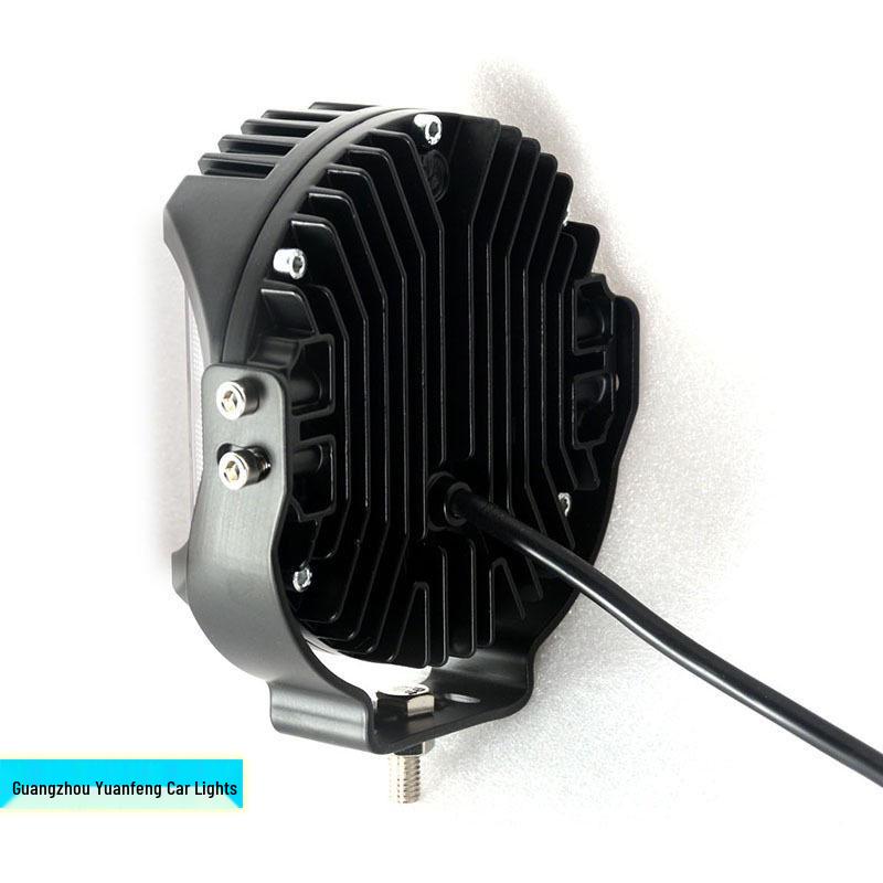 5-inch LED Amber Flashing/Wide-Angle Driving Light for Off-Road Vehicles