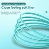5A Liquid Silicone 3-in-1 USB To Type C Data Cable USB C Fast Charging Data Cords For iPhone Samsung Xiaomi Huawei PD Phone Wire